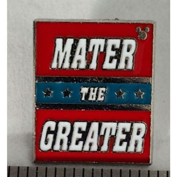 Mater the Greater Pin for a Hat, Lapel, Lanyard, Jacket or Backpack - Picture 1 of 3